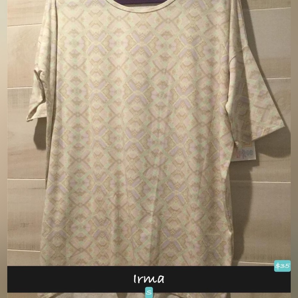 NWT LuLaRoe Irma Tunic S